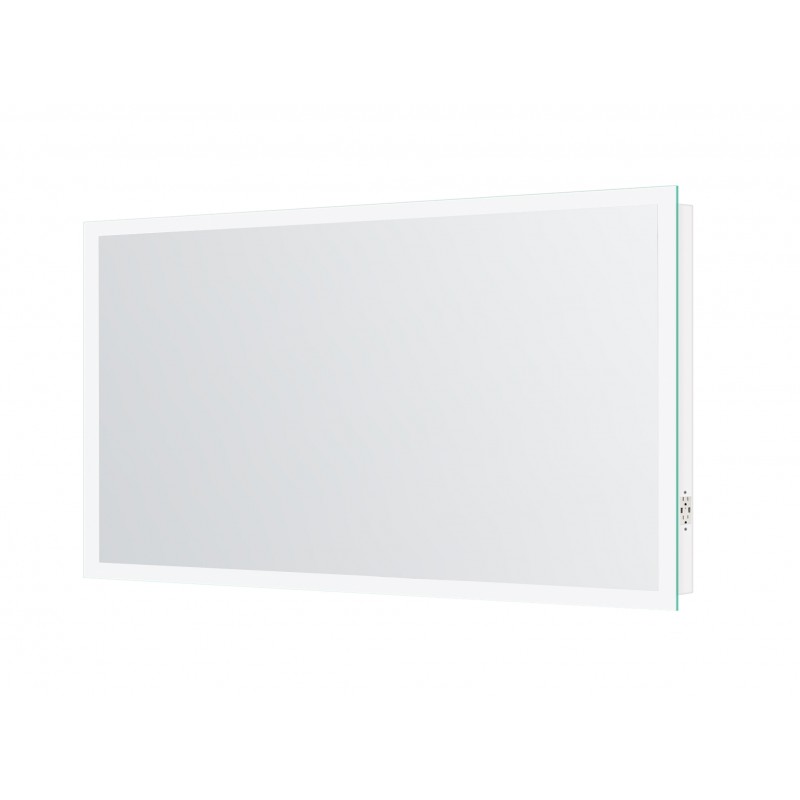 Aura Frosted Edge Rectangle Mirror 